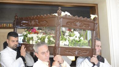 رتبة سجدة الصليب بمناسبة الجمعة العظيمة في كنيسة السيدة العذراء – مسكنة