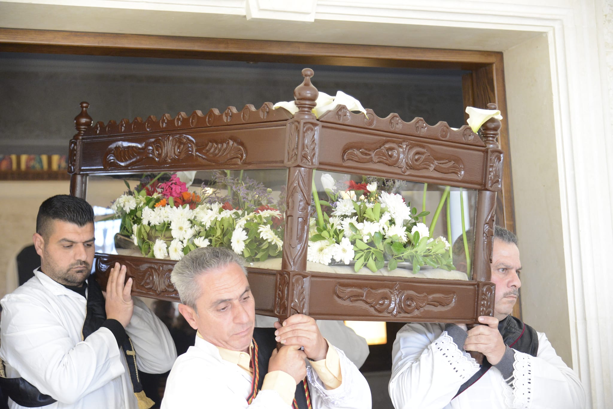 رتبة سجدة الصليب بمناسبة الجمعة العظيمة في كنيسة السيدة العذراء – مسكنة